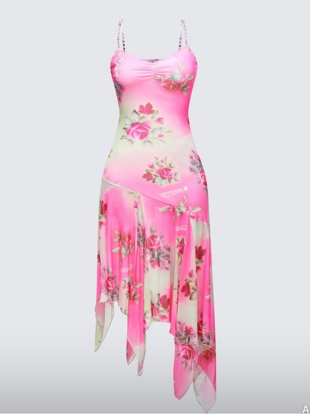 Nola Multi Printed Midi Dress